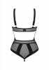 Obsessive Chic Amoria seksowne body otwarte XL/2XL